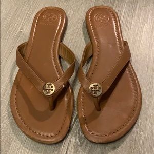 Brown Tory Burch Sandals